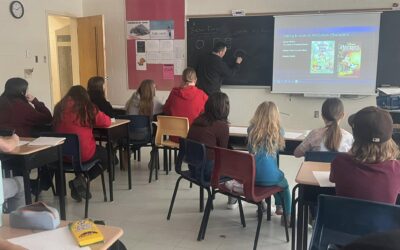 Animator Inspires Students